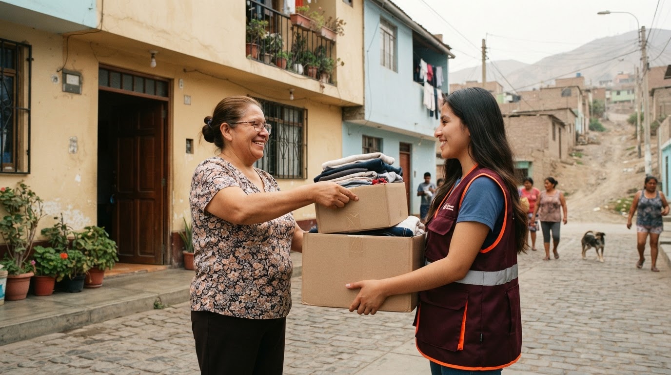 Traperos de Emaús en Lurín | Recojo de donaciones a domicilio
