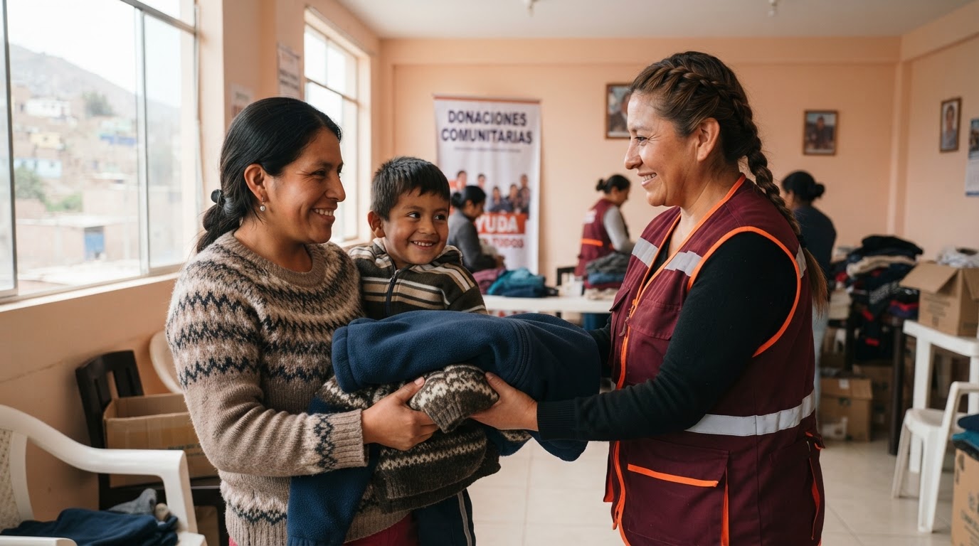 Traperos de Emaús en Pucusana | Recojo de donaciones a domicilio